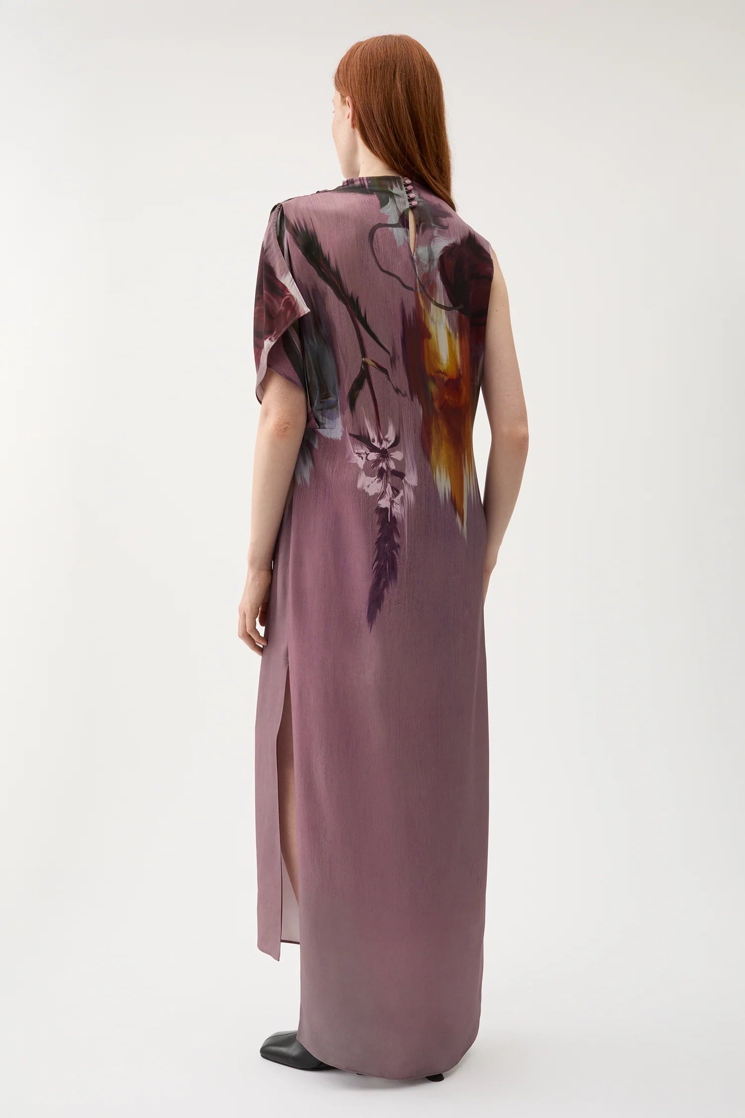Alana Flower Dress in Moonscape Purple by Rodebjer-Dresses-Rodebjer-Idlewild