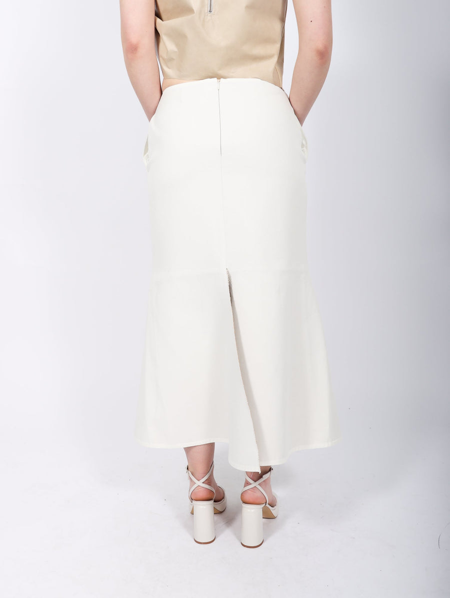 Anemone Skirt in Ivory Sand by Calcaterra-Calcaterra-Idlewild