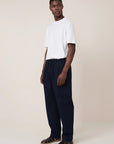 Aspen Pant in Evening Navy by Kowtow-Bottoms-Kowtow-Idlewild