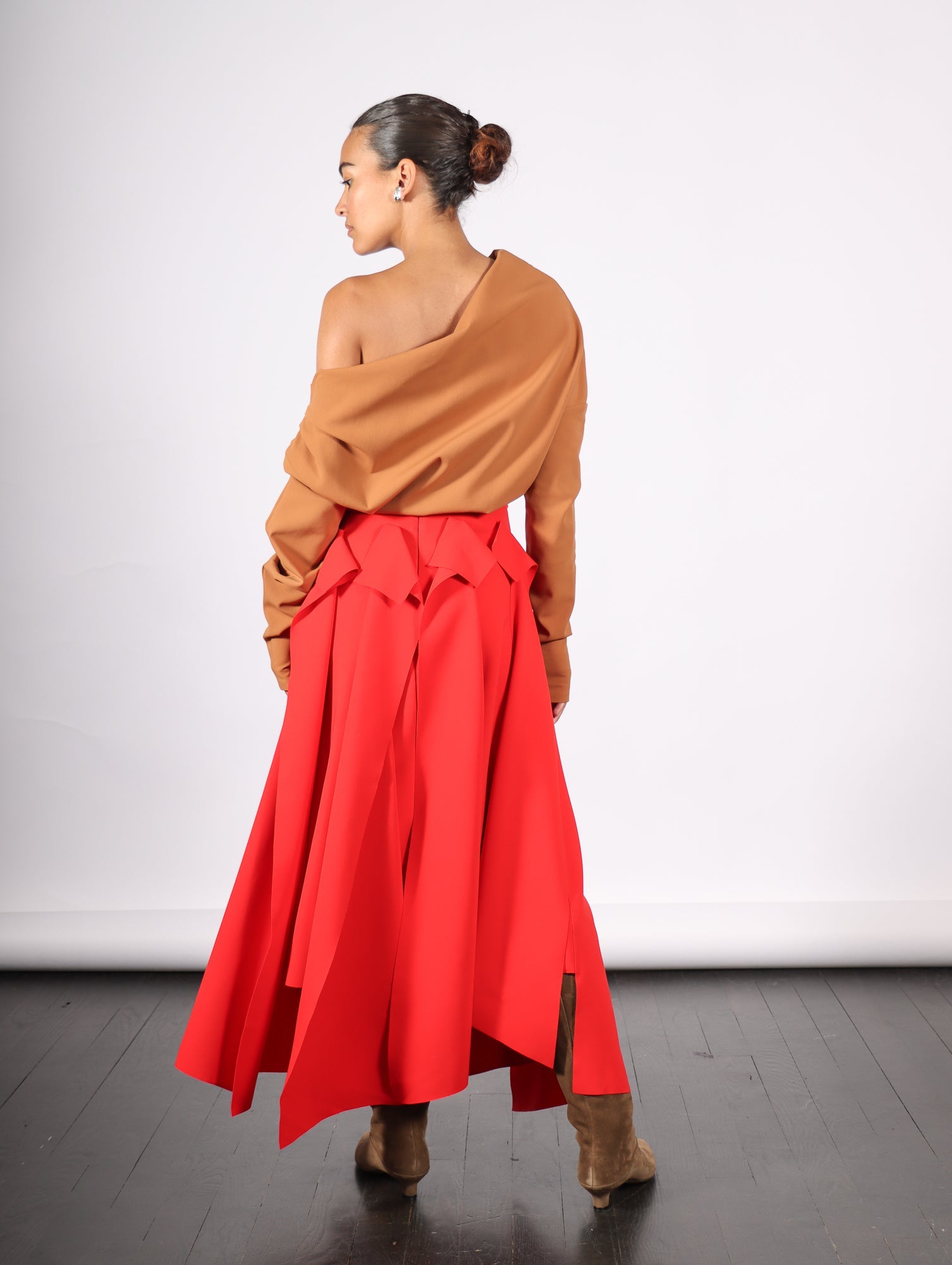 oll kyoto Hanni skirt 巻きスカートの通販 by -｜ラクマ