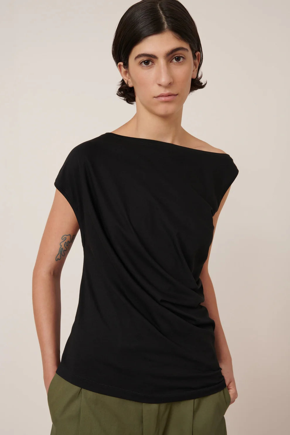 Asymmetric Top in Black by Kowtow-Kowtow-Idlewild
