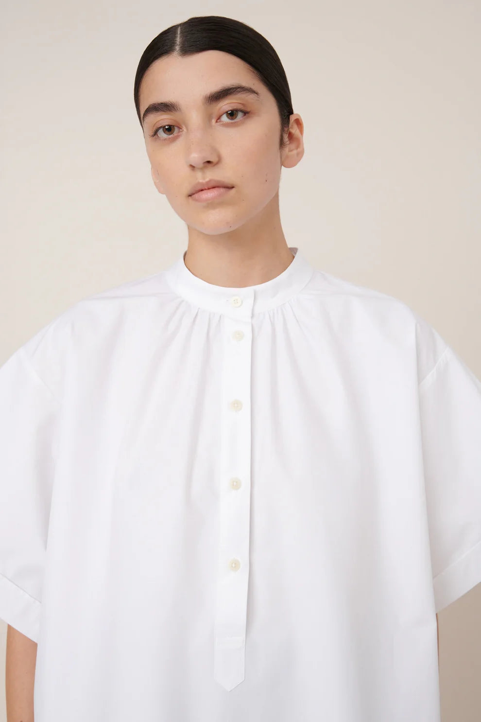 Atelier Shirt in White by Kowtow-Kowtow-Idlewild