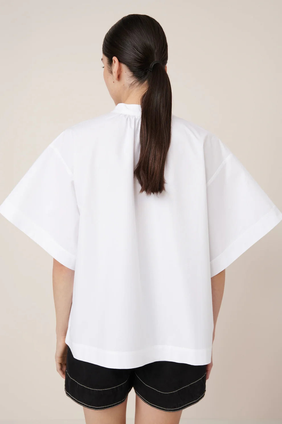 Atelier Shirt in White by Kowtow-Kowtow-Idlewild