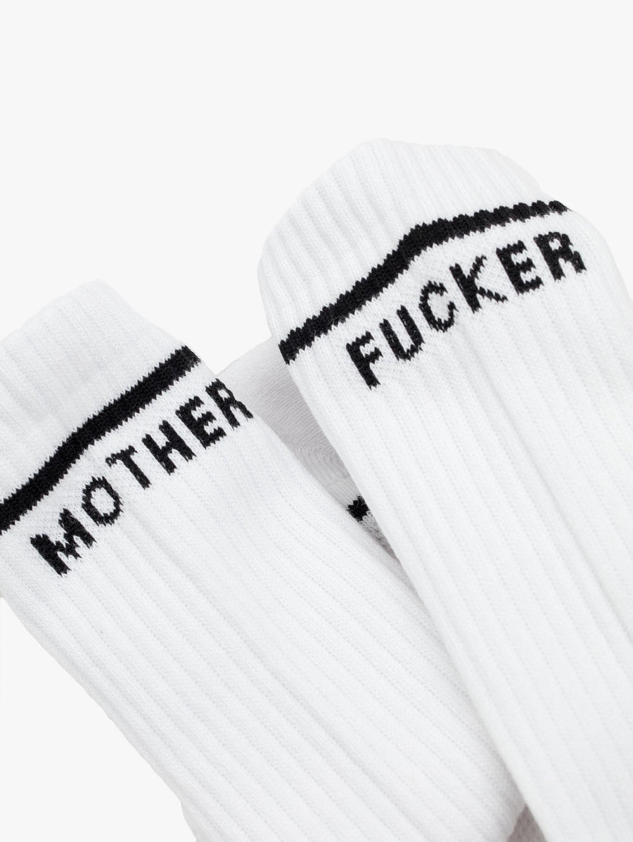 Baby Steps MF Socks in White by Mother Denim