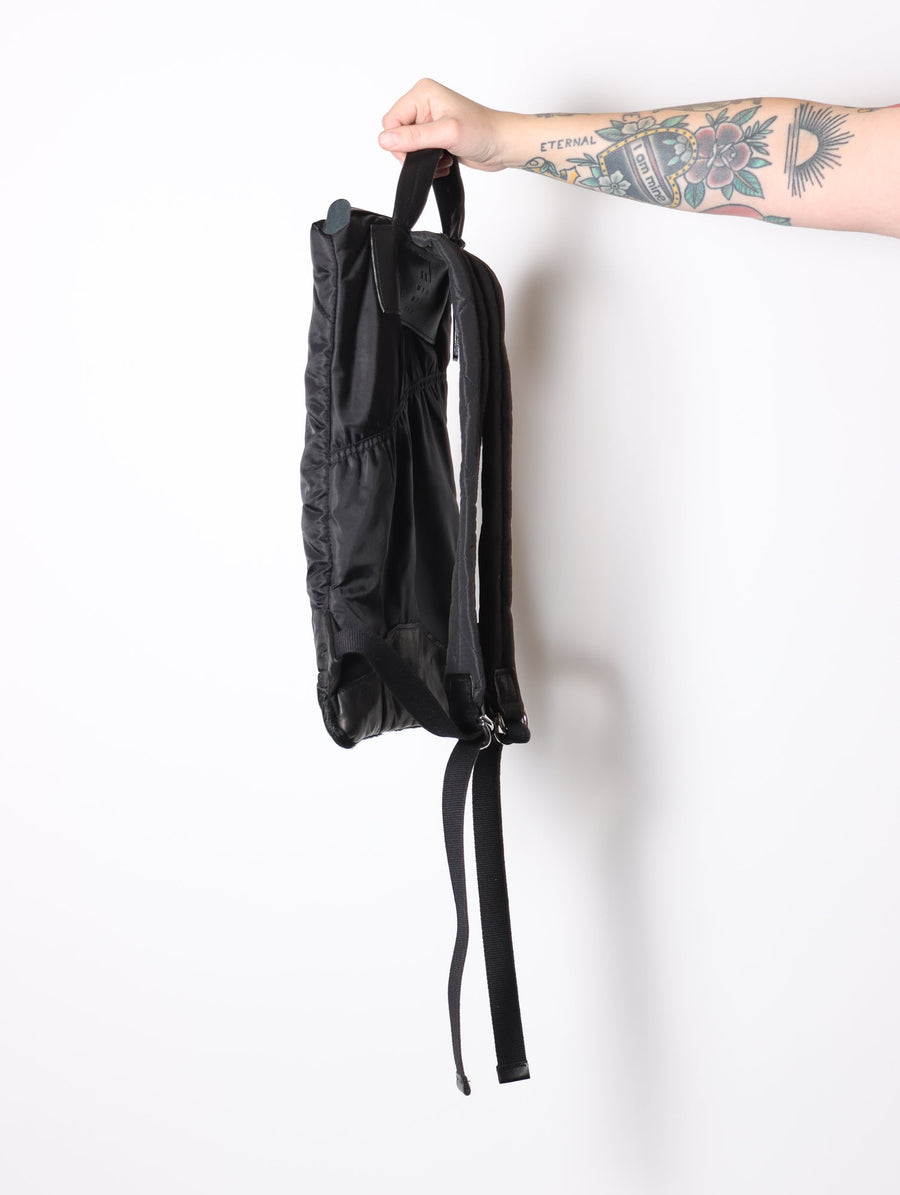 Back Up Flat Bag in Black by Minnessak-Minnesak-Idlewild