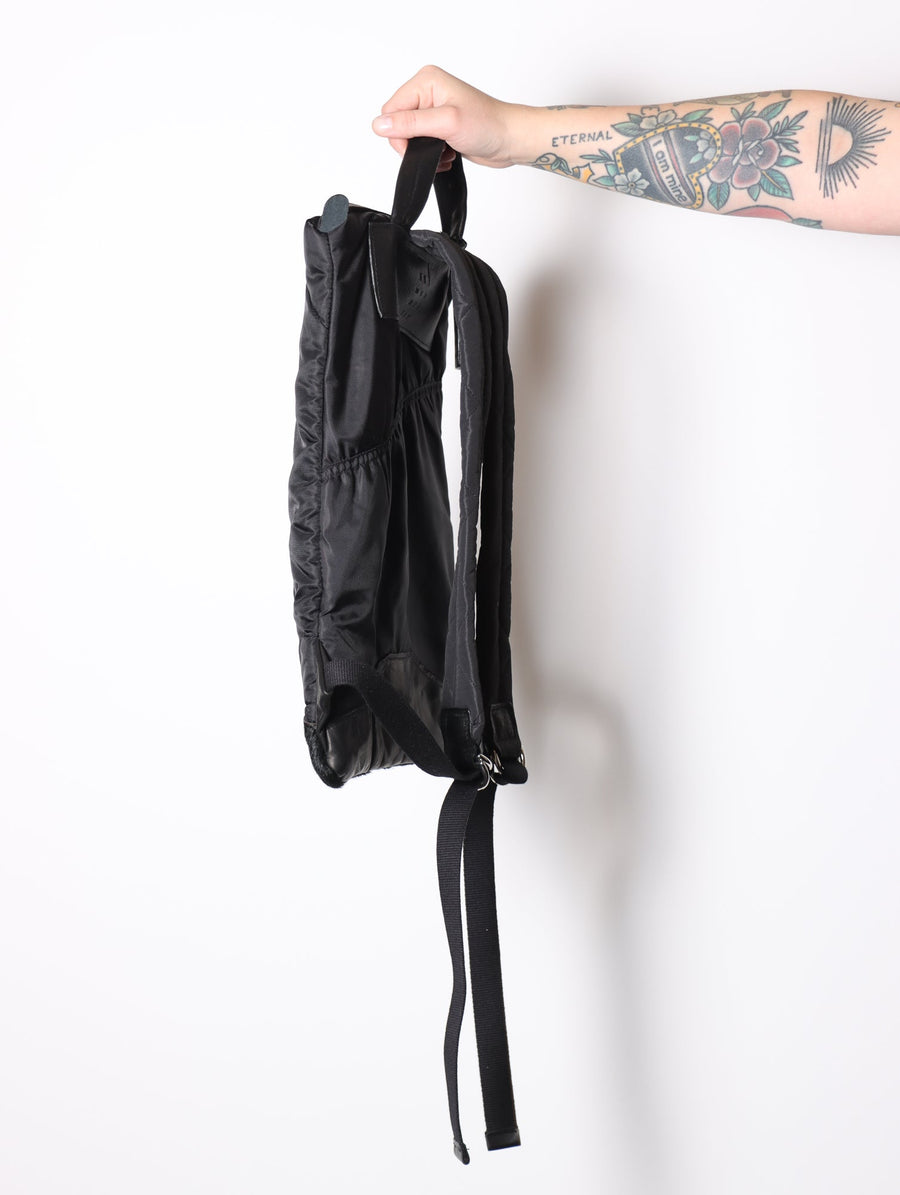 Back Up Flat Bag in Black by Minnessak-Minnesak-Idlewild