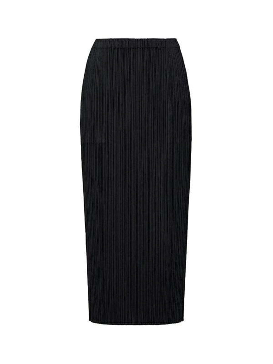 Basics Skirt in Black by Pleats Please Issey Miyake