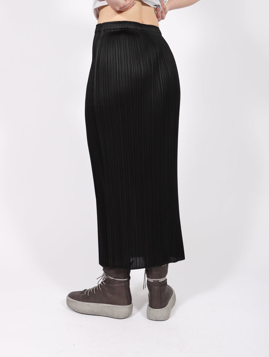 Basics Skirt in Black by Pleats Please Issey Miyake-Pleats Please Issey Miyake-Idlewild