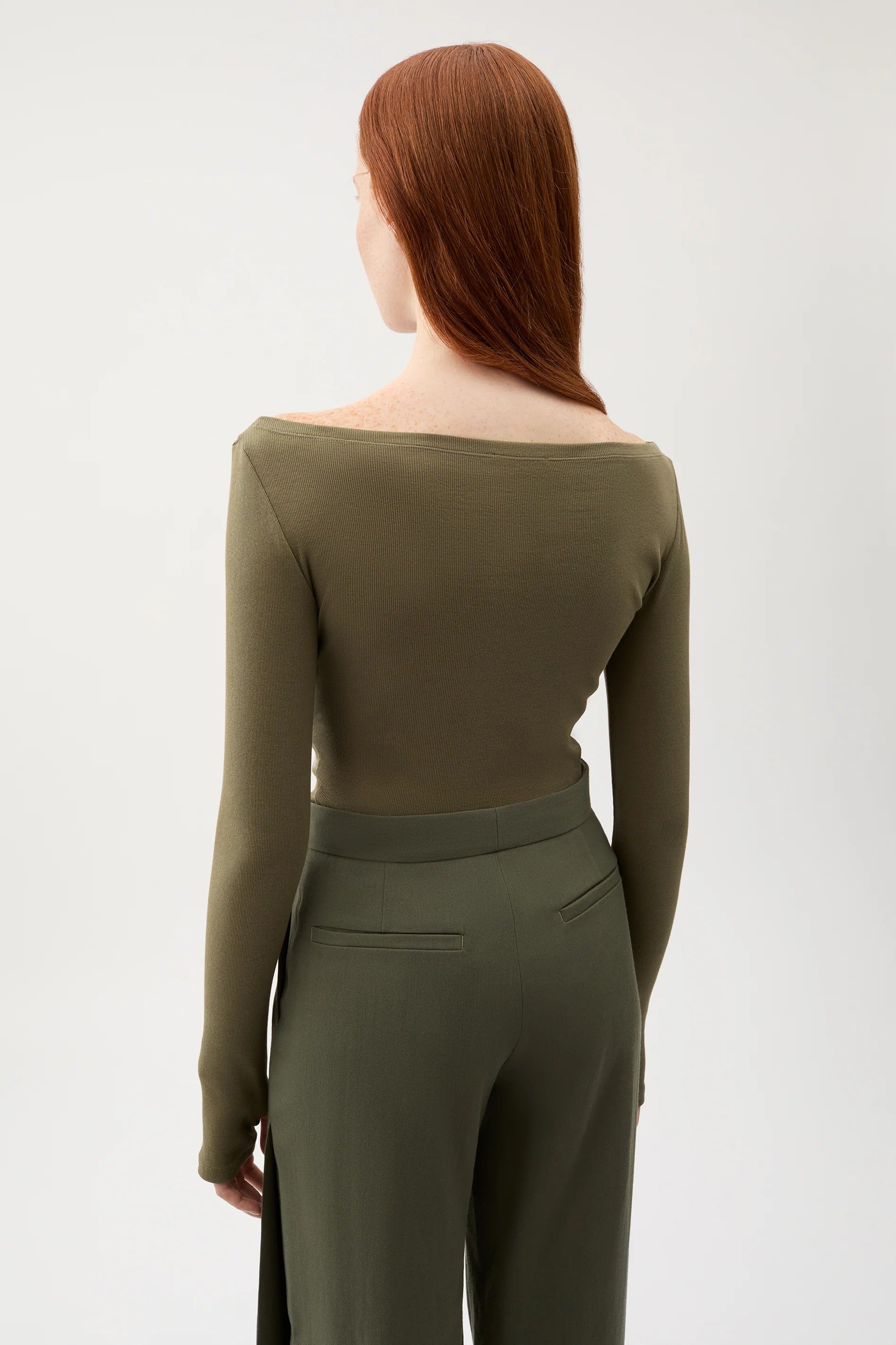 Bato Top in Kalamata Olive by Rodebjer-Tops-Rodebjer-Idlewild