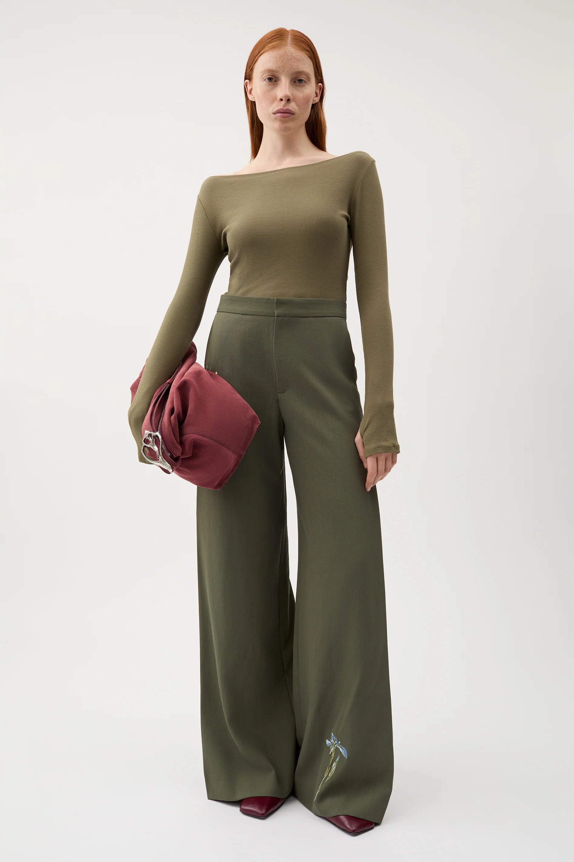 Bato Top in Kalamata Olive by Rodebjer-Tops-Rodebjer-Idlewild