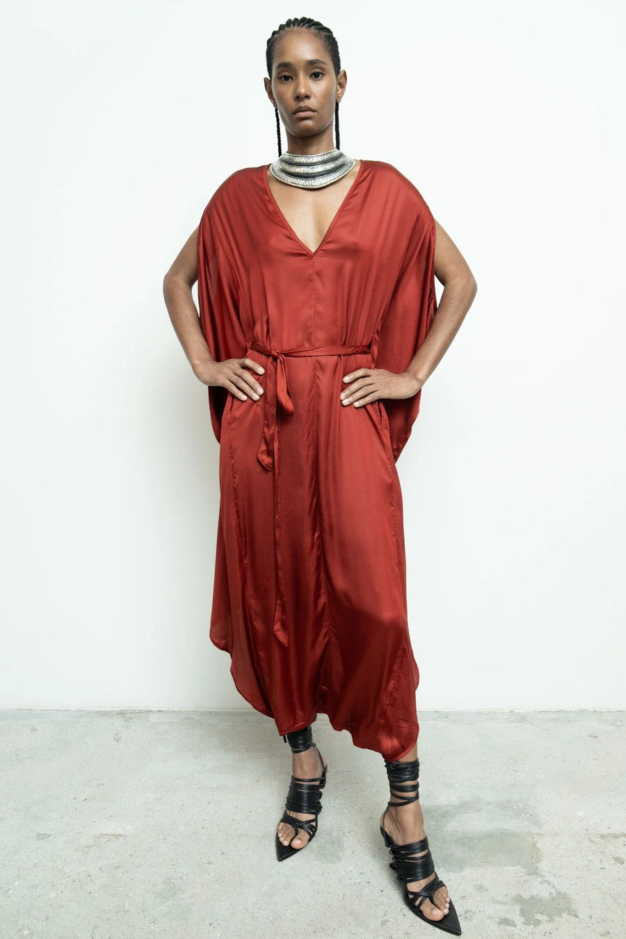 Beau Jumpsuit in Crimson by Nicholas K