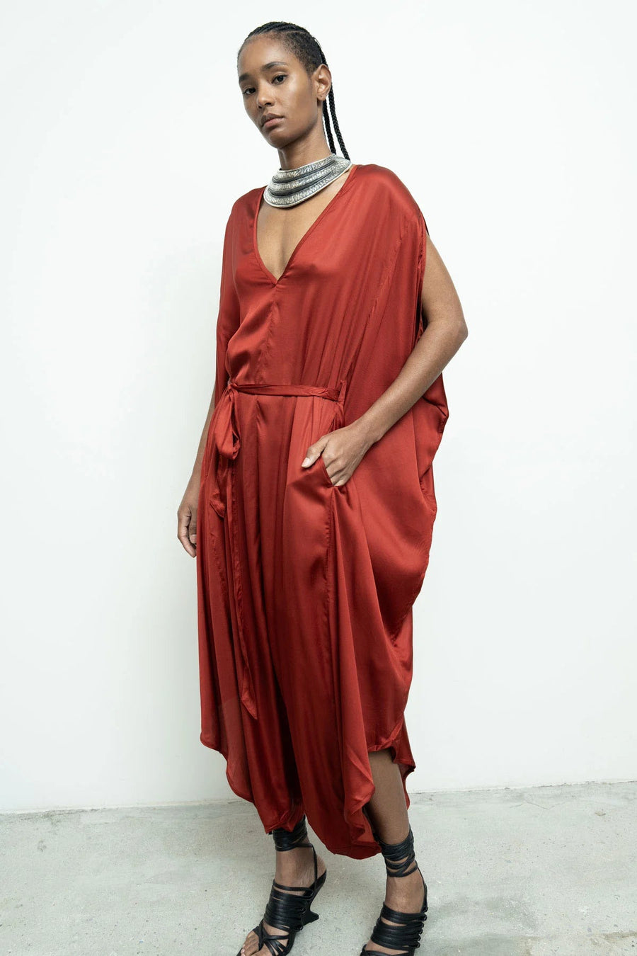 Beau Jumpsuit in Crimson by Nicholas K