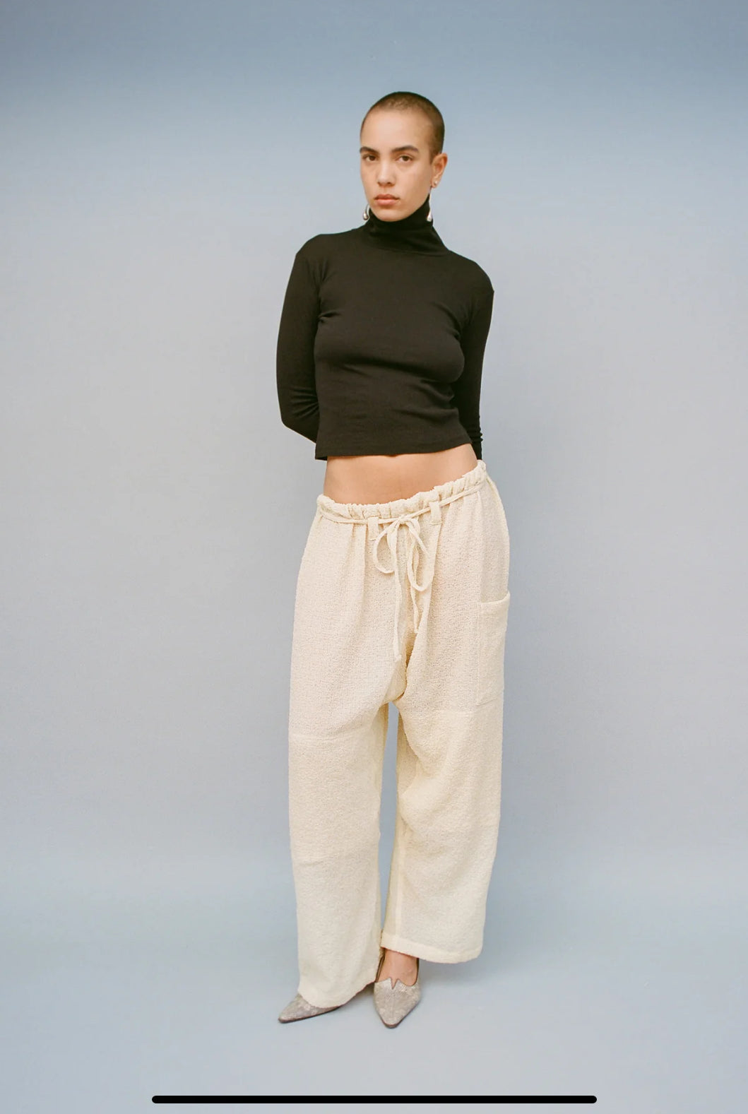 Bellevue Long Sleeve Turtleneck in Black by GIL RODRIGUEZ-Tops-GIL RODRIGUEZ-Idlewild