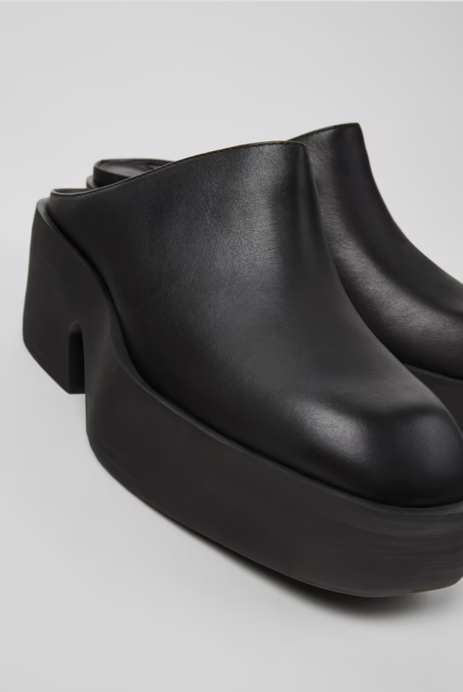 Billie Mules in Black by Camper