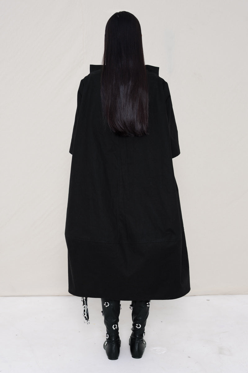 Boatneck Dress in Black by Melitta Baumeister-Melitta Baumeister-Idlewild
