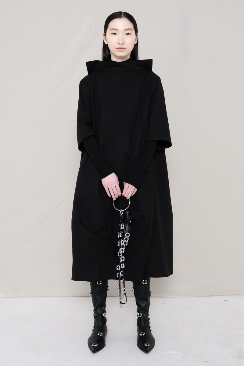 Boatneck Dress in Black by Melitta Baumeister-Melitta Baumeister-Idlewild