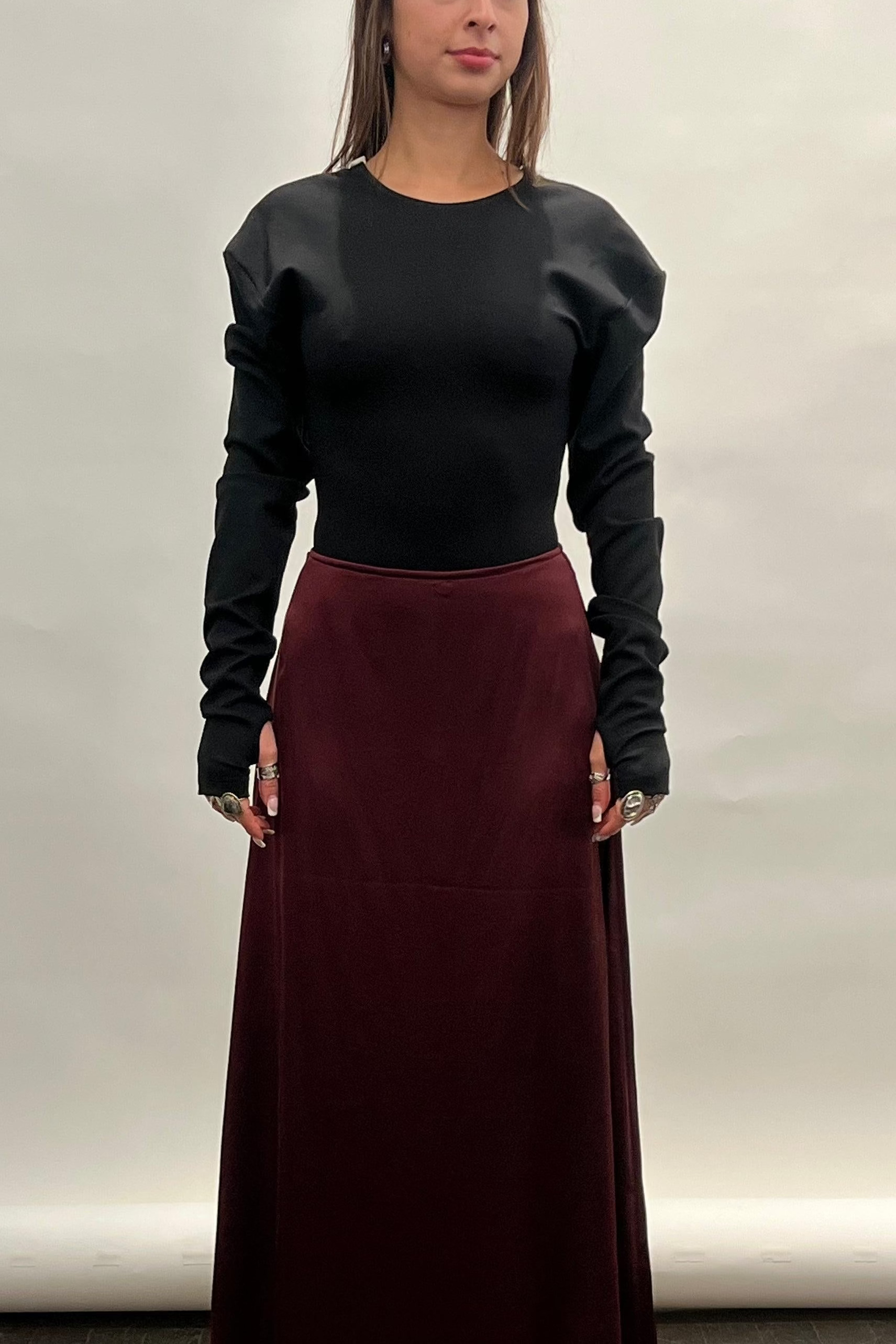 Bodysuit in Black by MM6 Maison Margiela-MM6-Idlewild