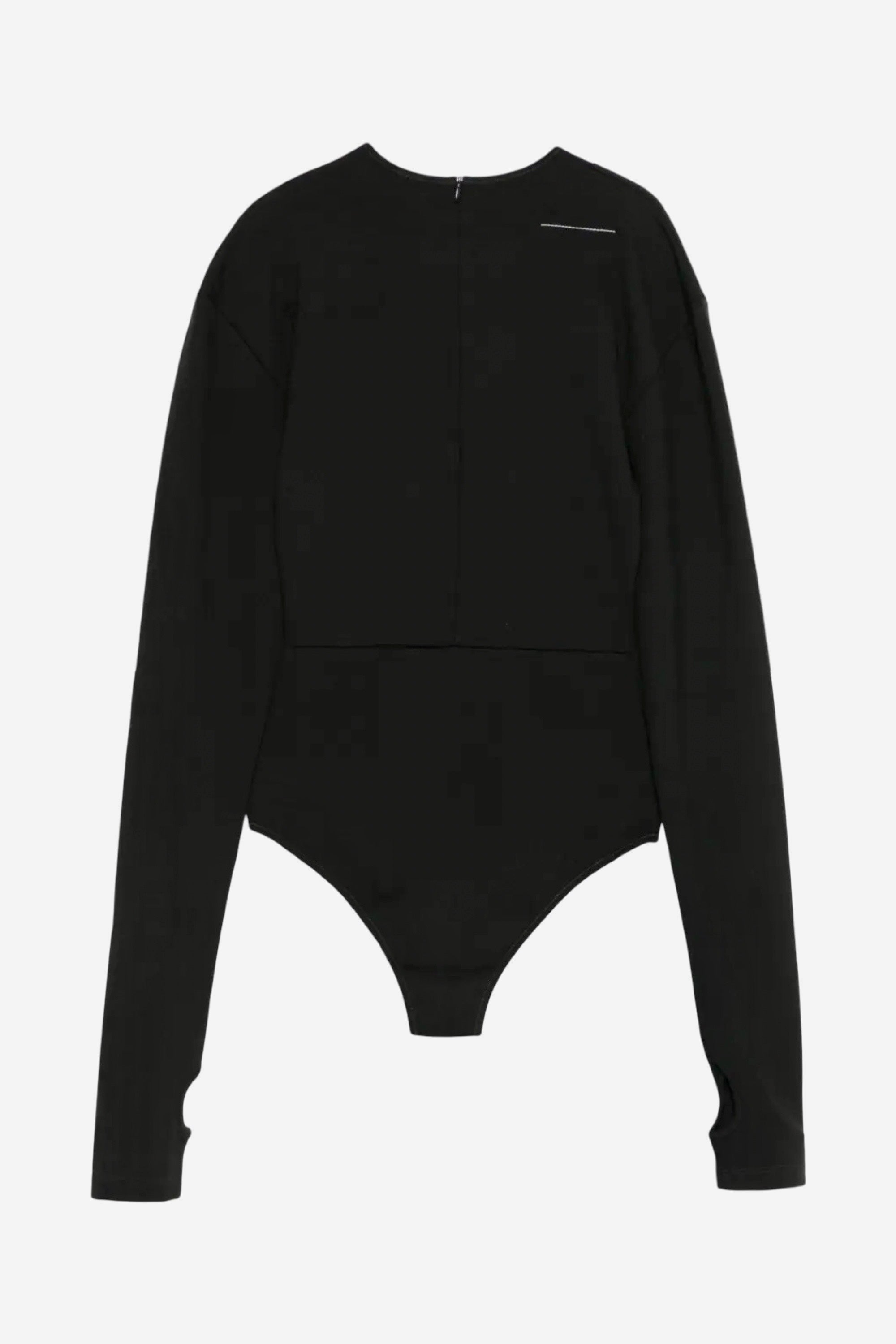 Bodysuit in Black by MM6 Maison Margiela-Bodysuits-MM6-Idlewild