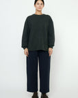 Boiled Wool Keepsake Jumper in Charcoal by 7115 by Szeki-7115 by Szeki-Idlewild