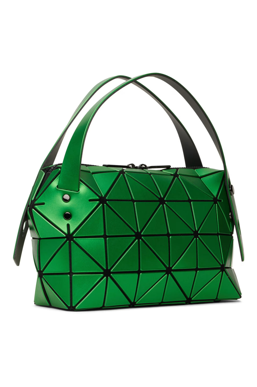 Boston Shoulder Bag in Green by Bao Bao Issey Miyake