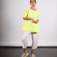 Bounce Knit Top in Lemon Yellow by Pleats Please Issey Miyake – Idlewild