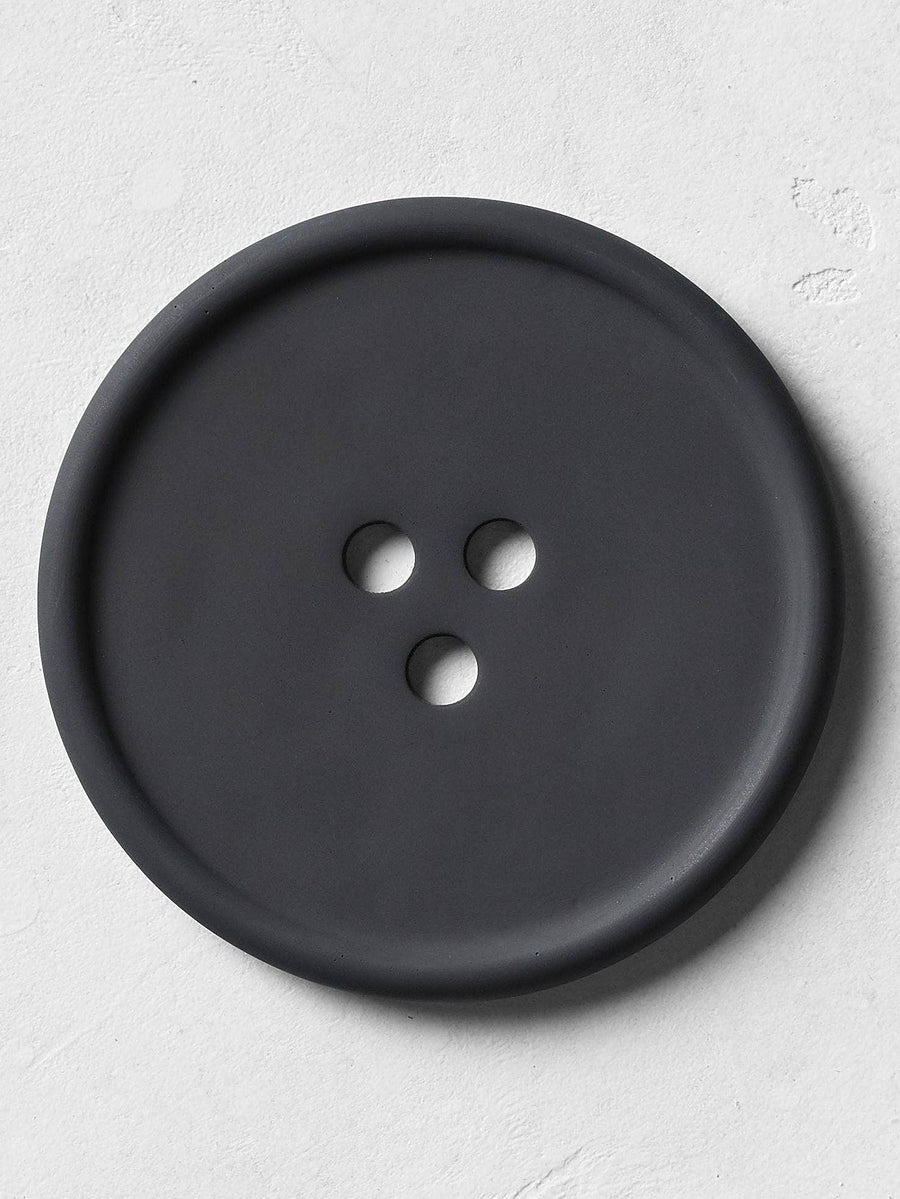 Bouton Soap Dish in Black by Ume Studio