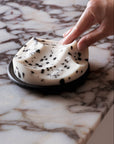 Bouton Soap Dish in Black by Ume Studio-UME Studio-Idlewild