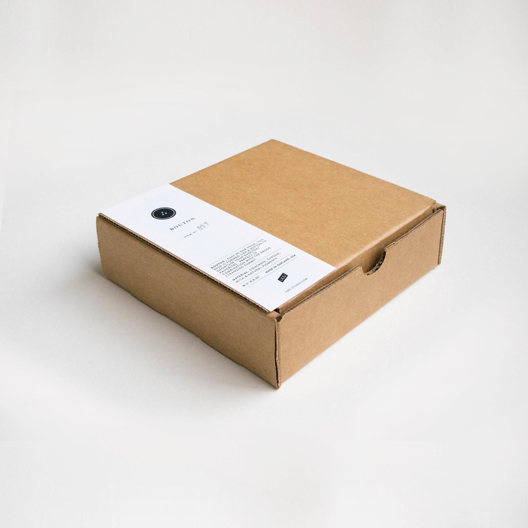 Bouton Soap Dish in Black by Ume-Home-UME-Idlewild