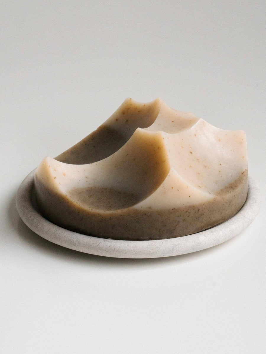 Bouton Soap Dish in Grey by Ume Studio