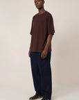 Box Tee in Mahogany by Kowtow-Tops-Kowtow-Idlewild