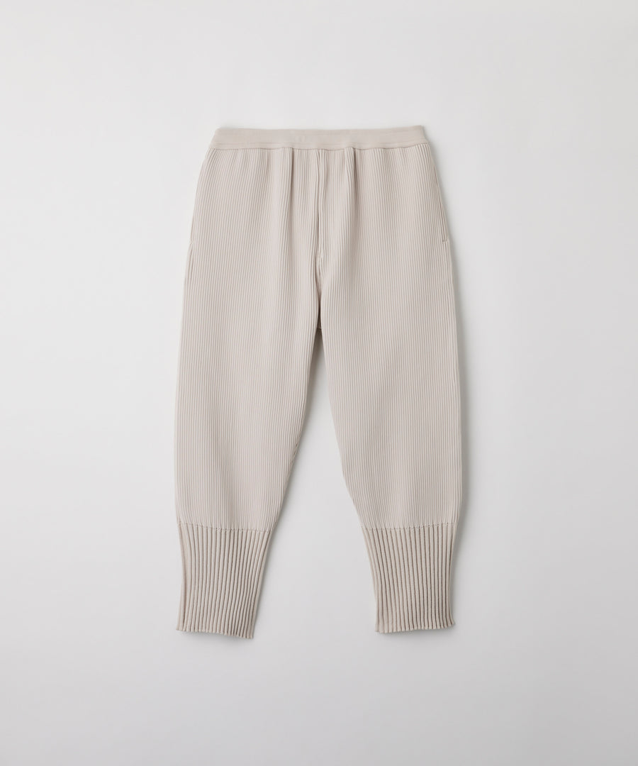Fluted Taper Pants in Light Beige by CFCL-Idlewild