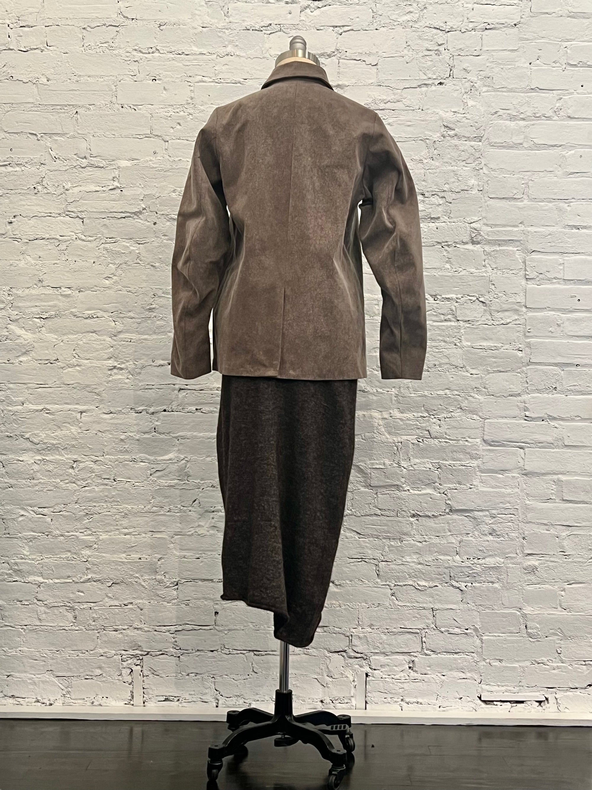 Canvas Work Jacket in Washed Cinder by Lauren Manoogian-Jackets-Lauren Manoogian-Idlewild