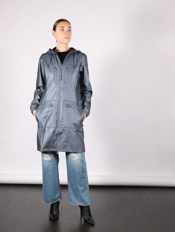 Cargo Curve W Jacket in Bay by RAINS-RAINS-Idlewild