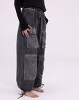Cargo Pants in Ash Grey by Sanctamuerte-SANCTAMUERTE-Idlewild
