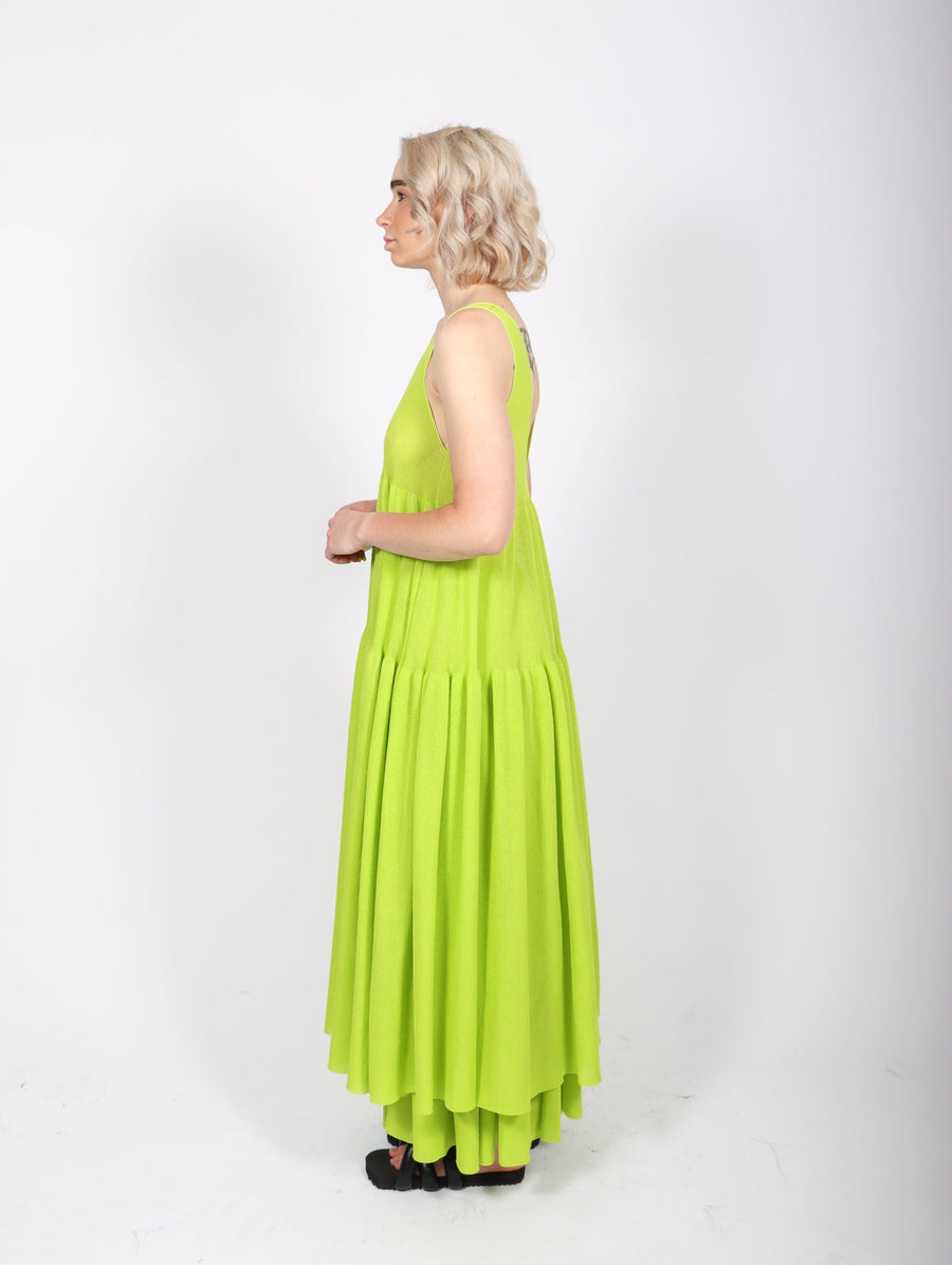 Cascades Dress 2 in Lime by CFCL-CFCL-Idlewild