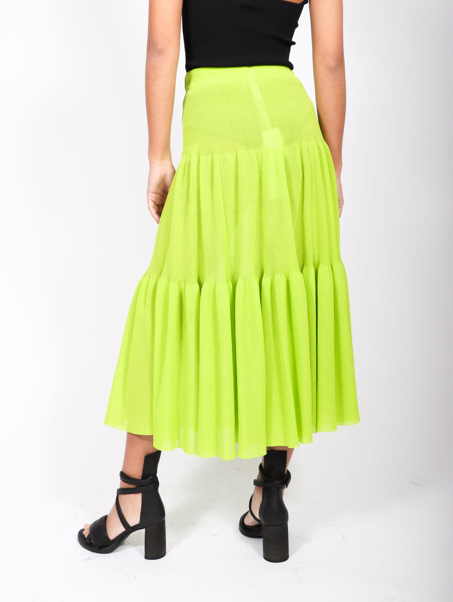 Cascades Skirt 1 in Lime by CFCL-CFCL-Idlewild