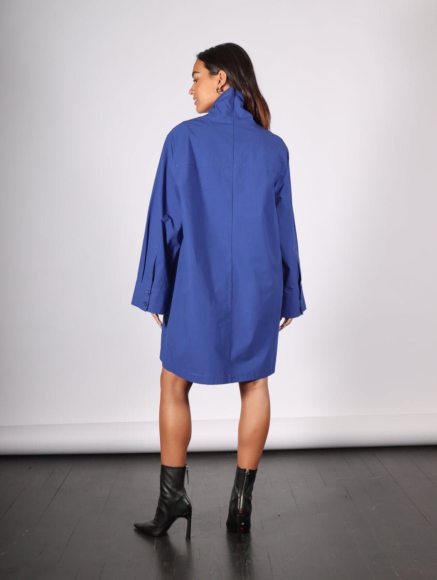 Catalina Cotton Tunic in Workwear Blue by Rodebjer