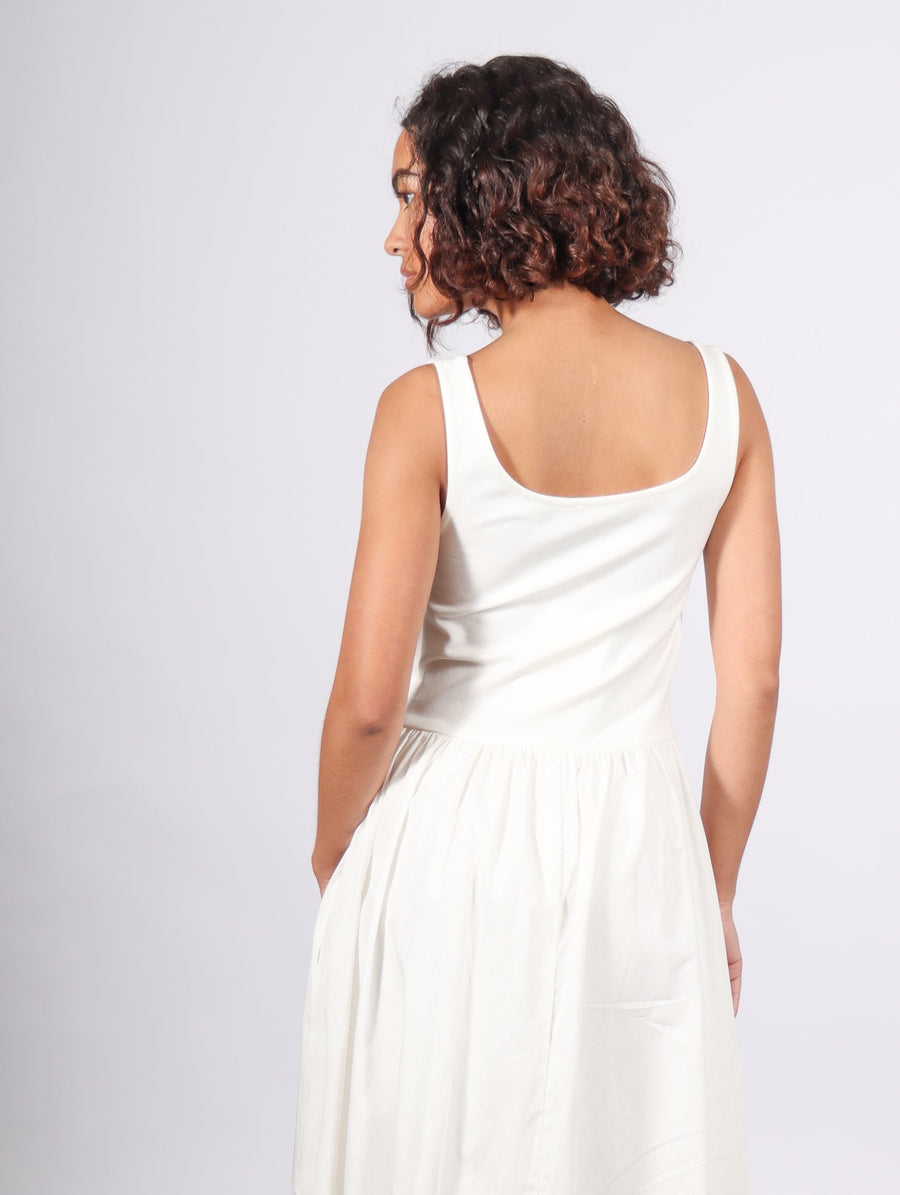 Clara Dress in White by Marcella-Idlewild