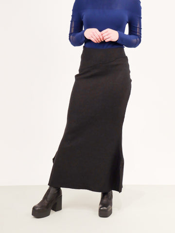 Cog Skirt in Black by Grind and Glaze-Grind and Glaze-Idlewild