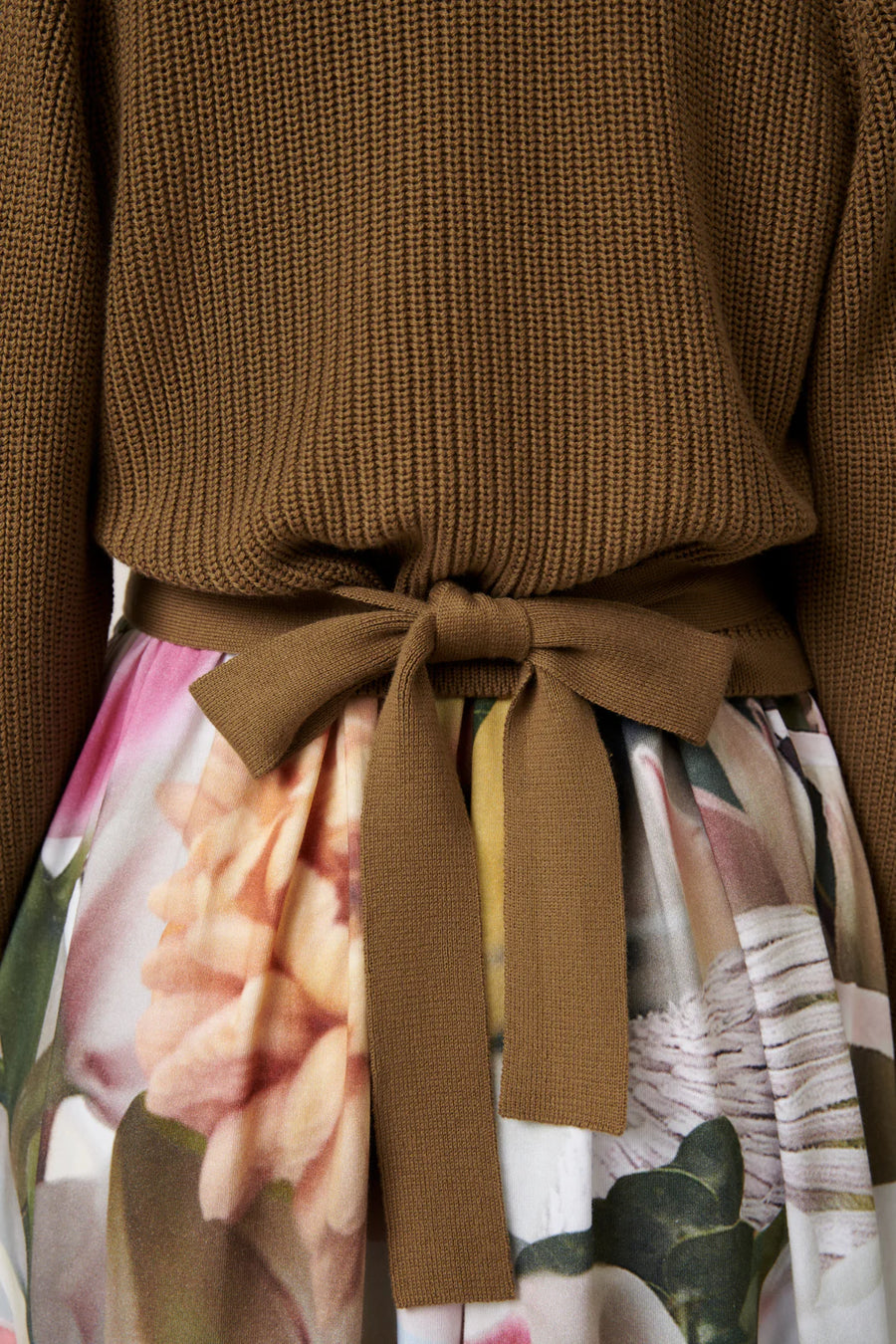 Composure Cardigan in Dark Spice by Kowtow-Tops-Kowtow-Idlewild