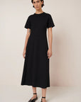 Contour Dress in Black by Kowtow-Dresses-Kowtow-Idlewild