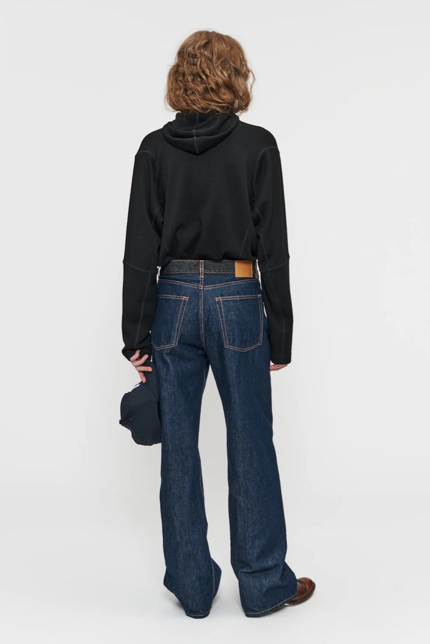 Contrast WB Wide Jean in Raw Rinsed by 6397-Bottoms-6397-Idlewild