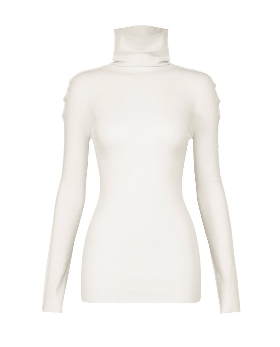 Cotton Baguette in White by Issey Miyake-Idlewild