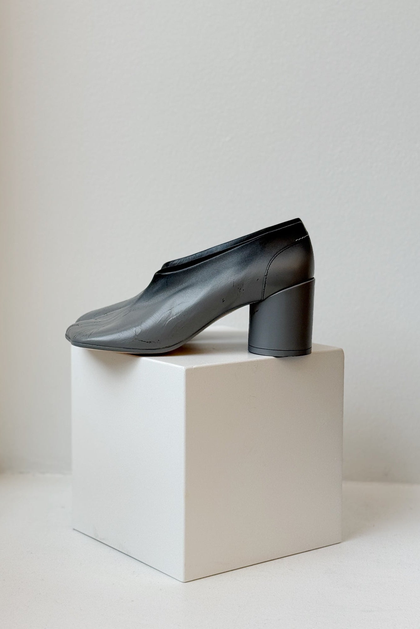 Court Shoe in Painted Slate by MM6 Maison Margiela-Idlewild-Idlewild