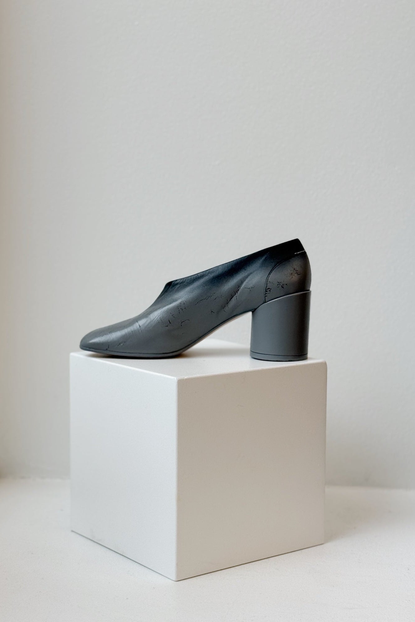 Court Shoe in Painted Slate by MM6 Maison Margiela-Idlewild-Idlewild