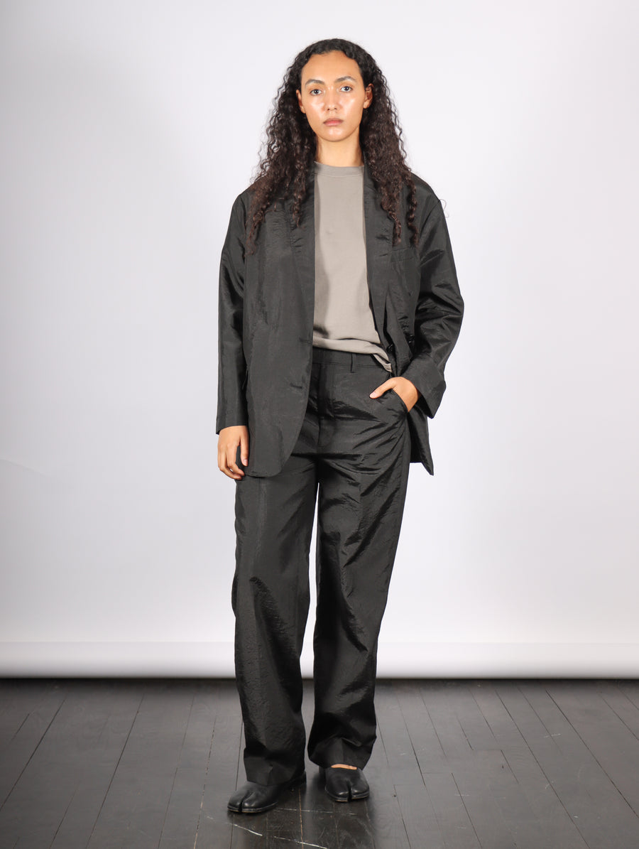 Crispy Nylon Rodney Trouser in Black by Tibi-Tibi-Idlewild