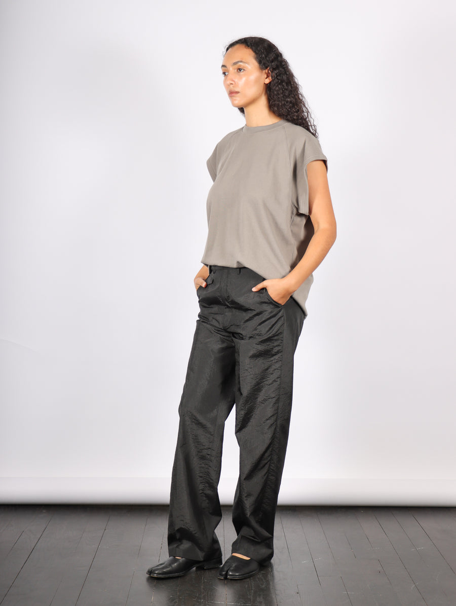 Crispy Nylon Rodney Trouser in Black by Tibi-Tibi-Idlewild