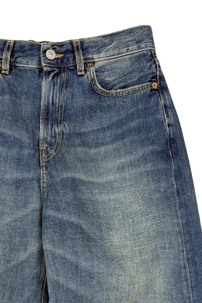 Cropped Roomy Jean in Heirloom Blue by 6397-Bottoms-6397-Idlewild