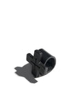 Double Cross PXL Ring in Black by Aumorfia - Idlewild