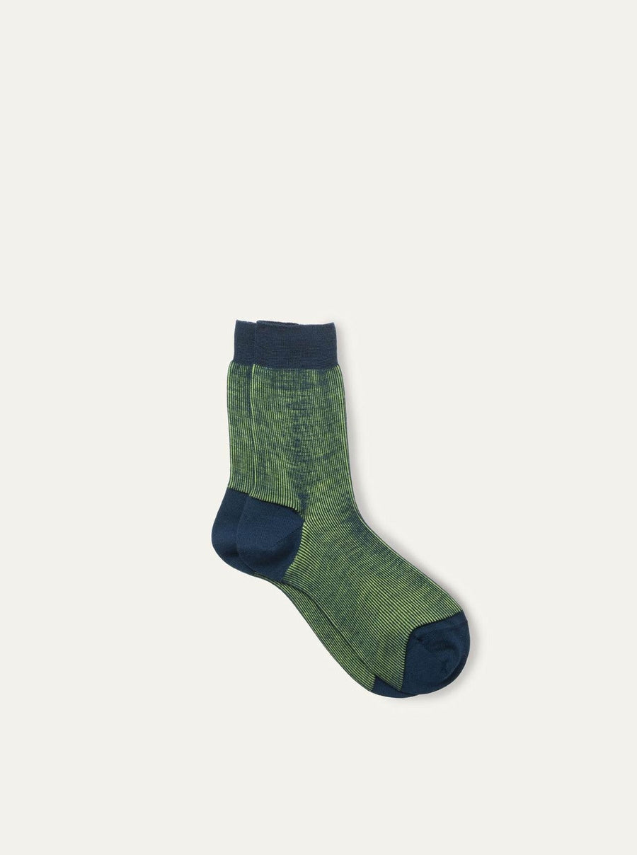 Cult Ankle Socks in Green by Maria La Rosa